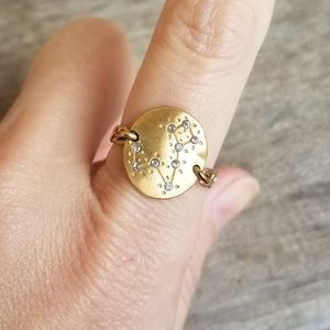 BCBG Pisces Constellation ring